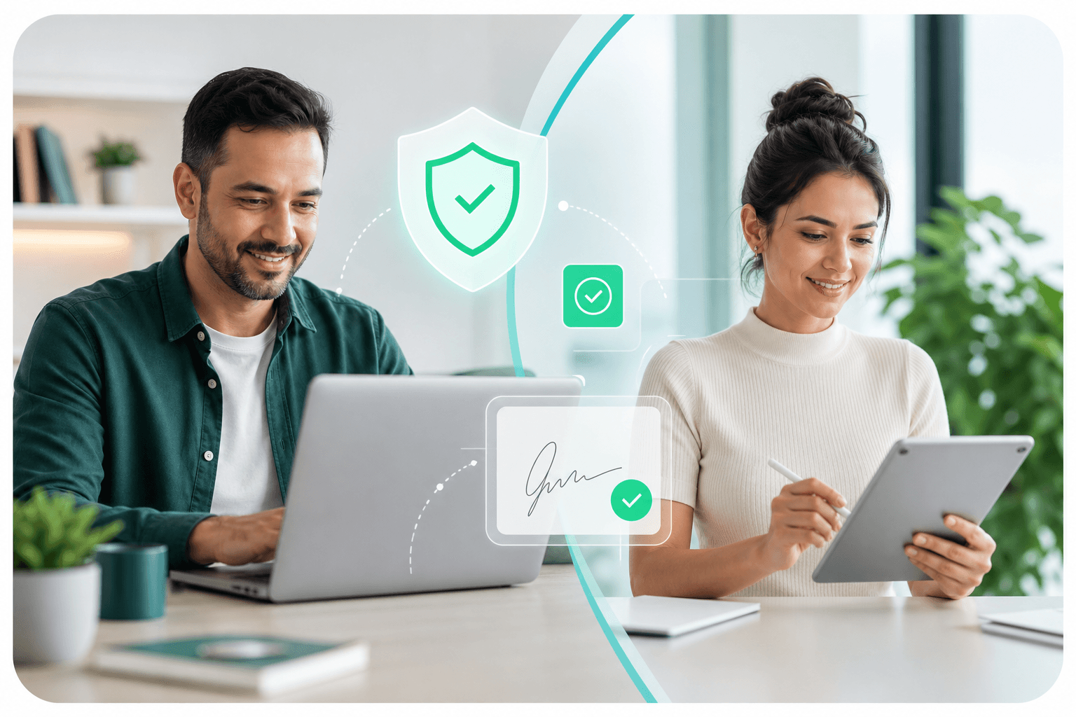 Especialista da Cert orientando certificado digital